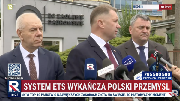 Czarnek: „Bez odejścia z ETS-u tego po prostu nie będzie”. Kandydat PiS na premiera poparł inicjatywę prezydenta