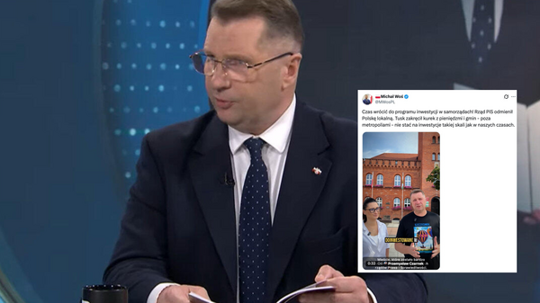 Woś: trzeba wrócić do inwestycji samorządowych PiS