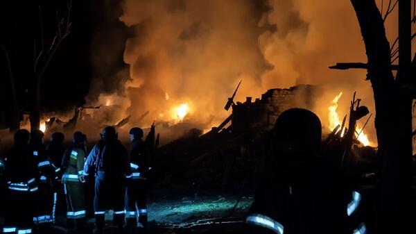 Zaporoże po nocnym ataku Rosjan