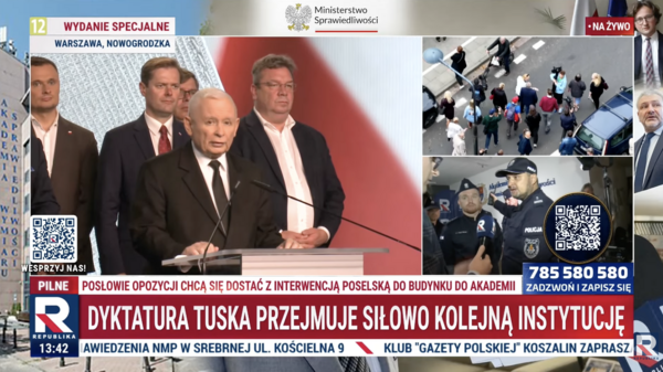 Jarosław Kaczyński o AWS i TK