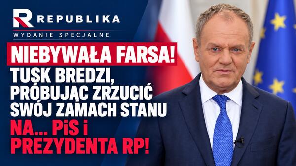 Tusk idzie w niepoczytalność? Wystąpienie o TK pełne oskarżeń i insynuacji