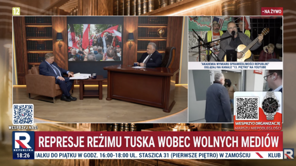 Prof. Piotrowski  w "Gabinecie Sakiewicza" ostrzega przed naruszaniem Konstytucji. Mocne słowa o wolności mediów i Trybunale Konstytucyjnym