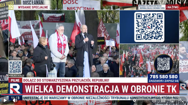 Macierewicz wzywa do wielkiej mobilizacji Polaków przed Marszem Niepodległości. „Niech nas będzie milion ludzi!”