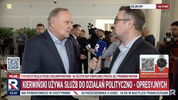 Mroczek unikał odpowiedzi na pytania Republiki! Wiceszef MSWiA nie chce mówić o aresztowaniu Pana Piotra