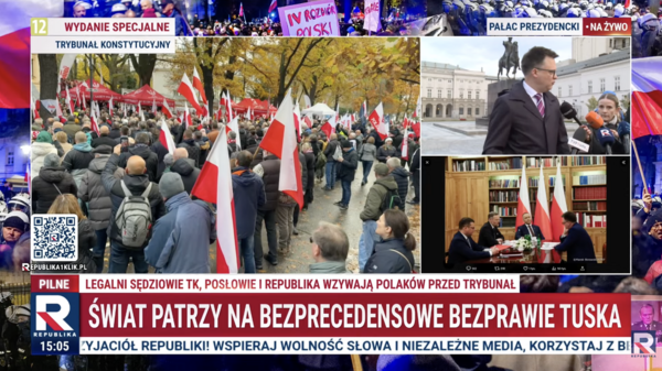 Hołownia kluczy po spotkaniu z prezydentem ws. TK: "Trzeba jeszcze dużo pracy politycznej"