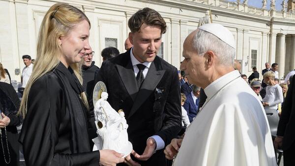Polskie rodzeństwo spotkało się z Leonem XIV. Wyjątkowy dar dla papieża