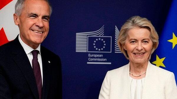 Mark Carney i Ursula von der Leyen