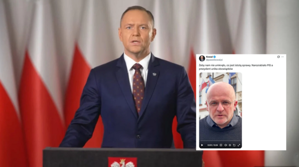 Kowal bezczelnie atakuje prezydenta Nawrockiego. Upadek polityka
