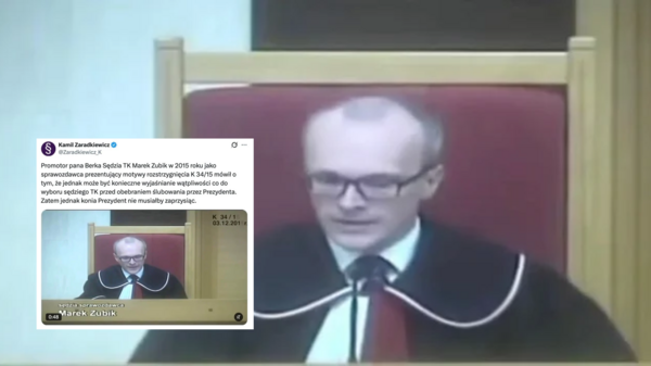 Promotor Berka mówił o prawie prezydenta do wyjaśniania wątpliwości. Sędzia SN przypomina wyrok TK z 2015 roku!