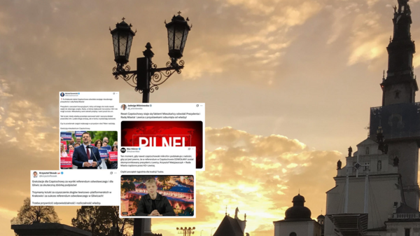 Polityczne trzęsienie ziemi w Częstochowie! Fala komentarzy po odwołaniu władz miasta. „Ciężki początek tygodnia dla koalicji Tuska”