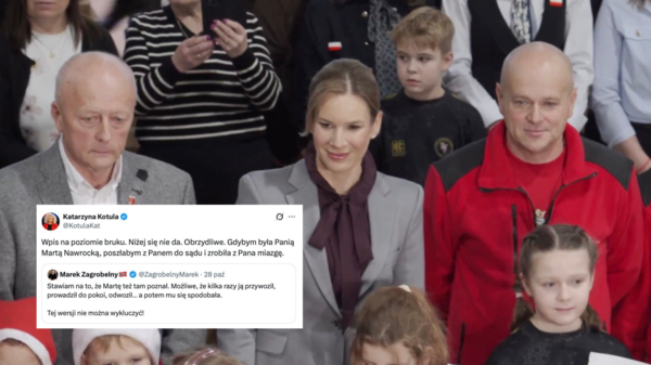 Obrzydliwy atak na Martę Nawrocką! Nawet Kotula nie wytrzymała. „Niżej się nie da”