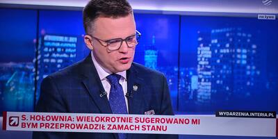 Szymon Hołownia Polsat News