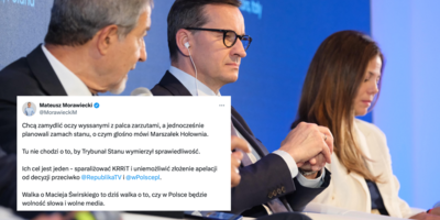Morawiecki o zamachu stanu