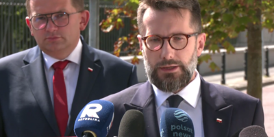Fogiel, Kmita - Konferencja PiS