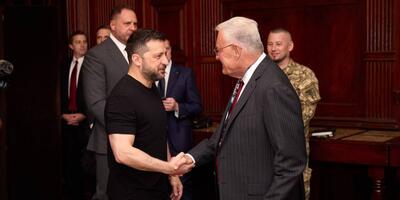 Zełenski po spotkaniu z Kelloggiem