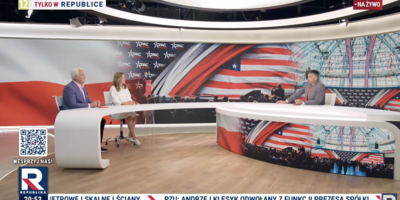 Matt Schlapp i Mercedes Schlapp w Republice