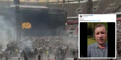 Przemysław Czarnek o skandalu na PGE Narodowym