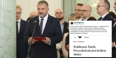 Internauta punktuje Żurka