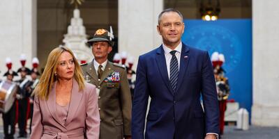Nawrocki i Meloni
