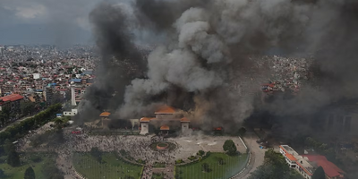 protesty w Nepalu