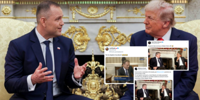 Spotkanie Nawrocki–Trump