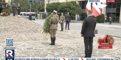Prezydent Karol Nawrocki oddał hołd 17 września