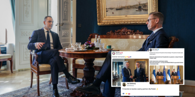 Internauci chwalą wizytę prezydenta