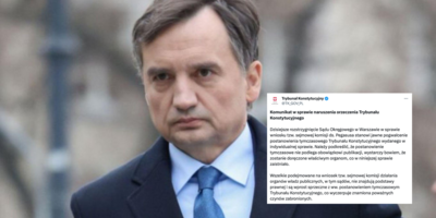 TK ostro o decyzji sądu ws. Ziobry