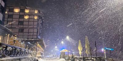 śnieg w Serbii