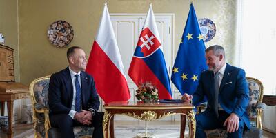 Prezydent Karol Nawrocki w Bratysławie