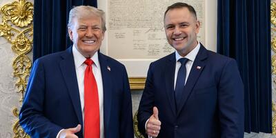 Donald Trump i Karol Nawrocki