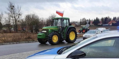 Rolnicy blokują drogi przeciw Mercosur