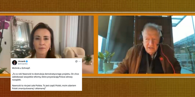 Michnik atakuje prezydenta w wywiadzie