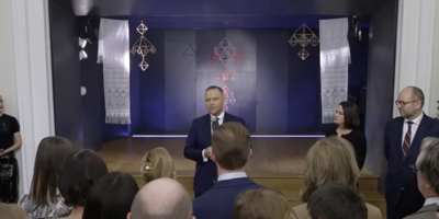 Prezydent Nawrocki spotkał się z Białorusinami w Belwederze