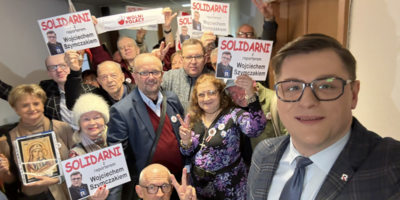 Wsparcie dla Wojciecha Szymczaka w procesie z tzw. „Babcią Kasią”