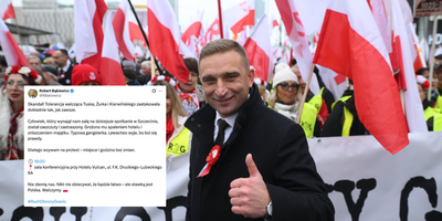Bąkiewicz o skandalu z wynajęciem sali w Szczecinie