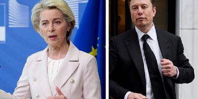 von der Leyen i Musk