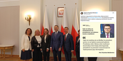 Prezes Iustitii atakuje prezydenta
