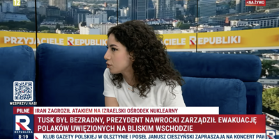 Iranka w Republice o wojnie i reżimie w Iranie