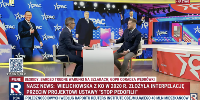 Marcin Warchoł w Republice