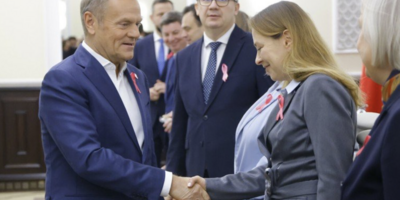 Donald Tusk i Katarzyna Pełczyńska-Nałęcz