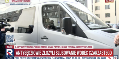 Uzurpatorzy składają akty pseudoślubowania. Nowy etap konfliktu o Trybunał