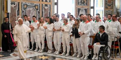 Papież do sportowców o wartościach sportu i jedności