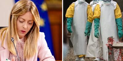 Giorgia Meloni, wirus Ebola