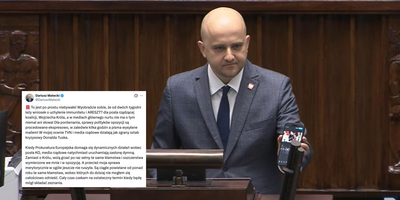 Matecki o immunitecie posła KO i działaniach mediów