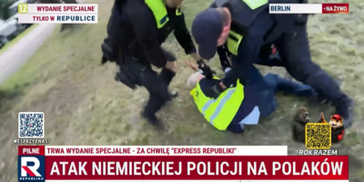 Niemcy pobili Polaków