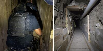 tunel przemytników narkotyków między USA a Meksykiem