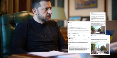Internauci o "Panteonie Bohaterów" Zełenskiego