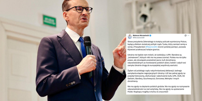Morawiecki odpowiada Zełenskiemu ws. UPA