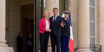 Emmanuel Macron i Ursula von der Leyen